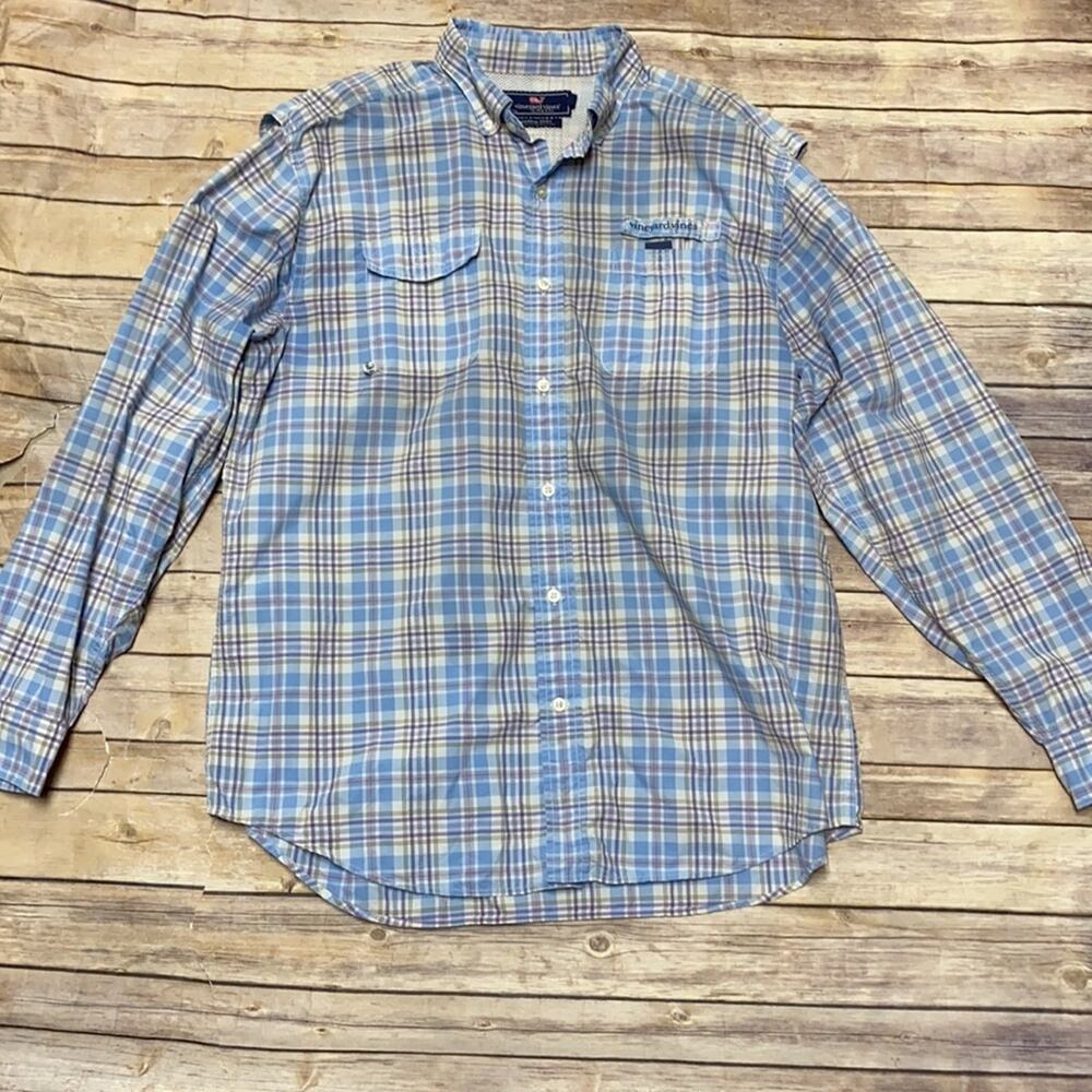 Vineyard Vines Harbor Shirt L